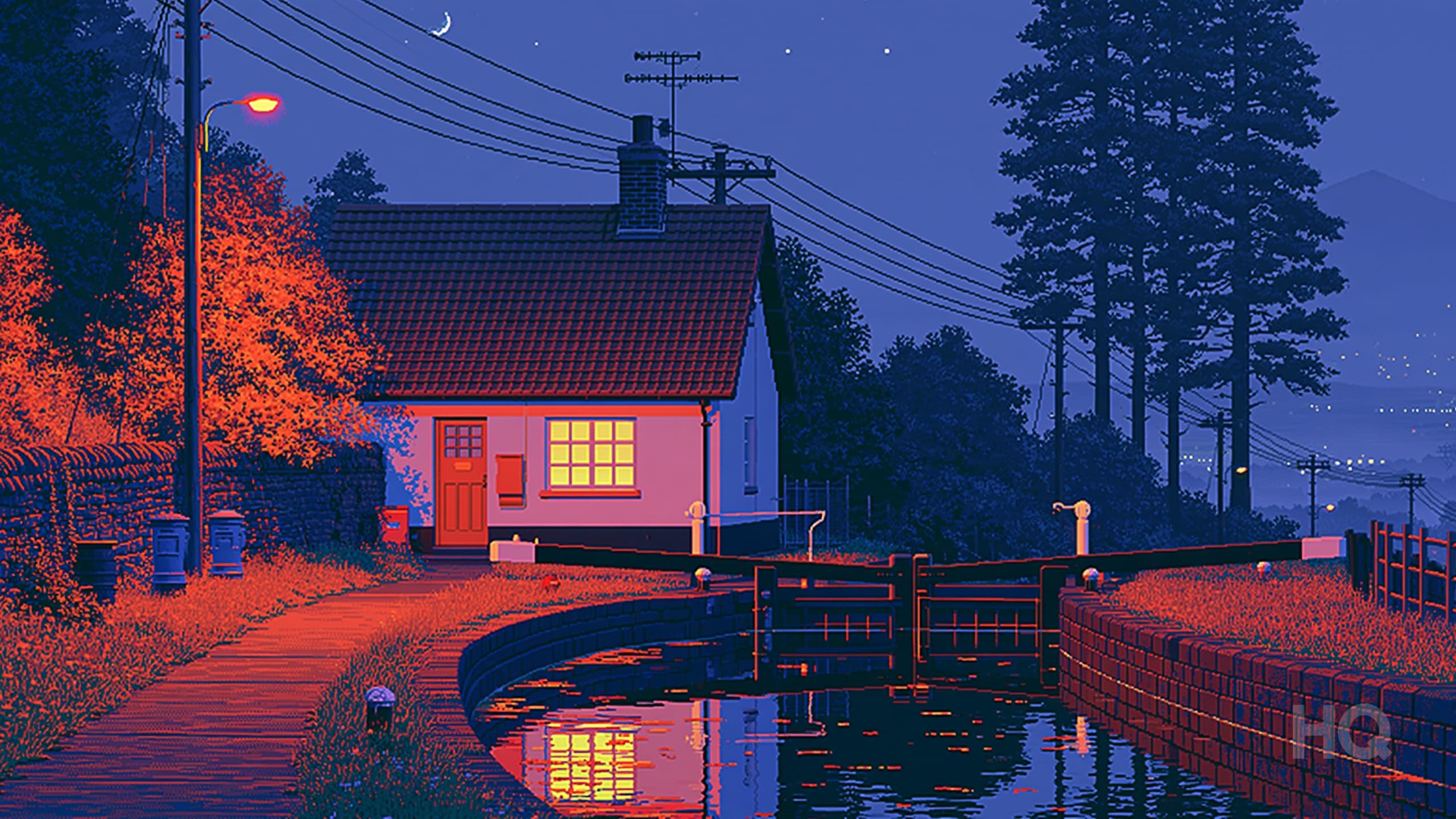 HQ wallpaper — Lock Keeper's Canal
